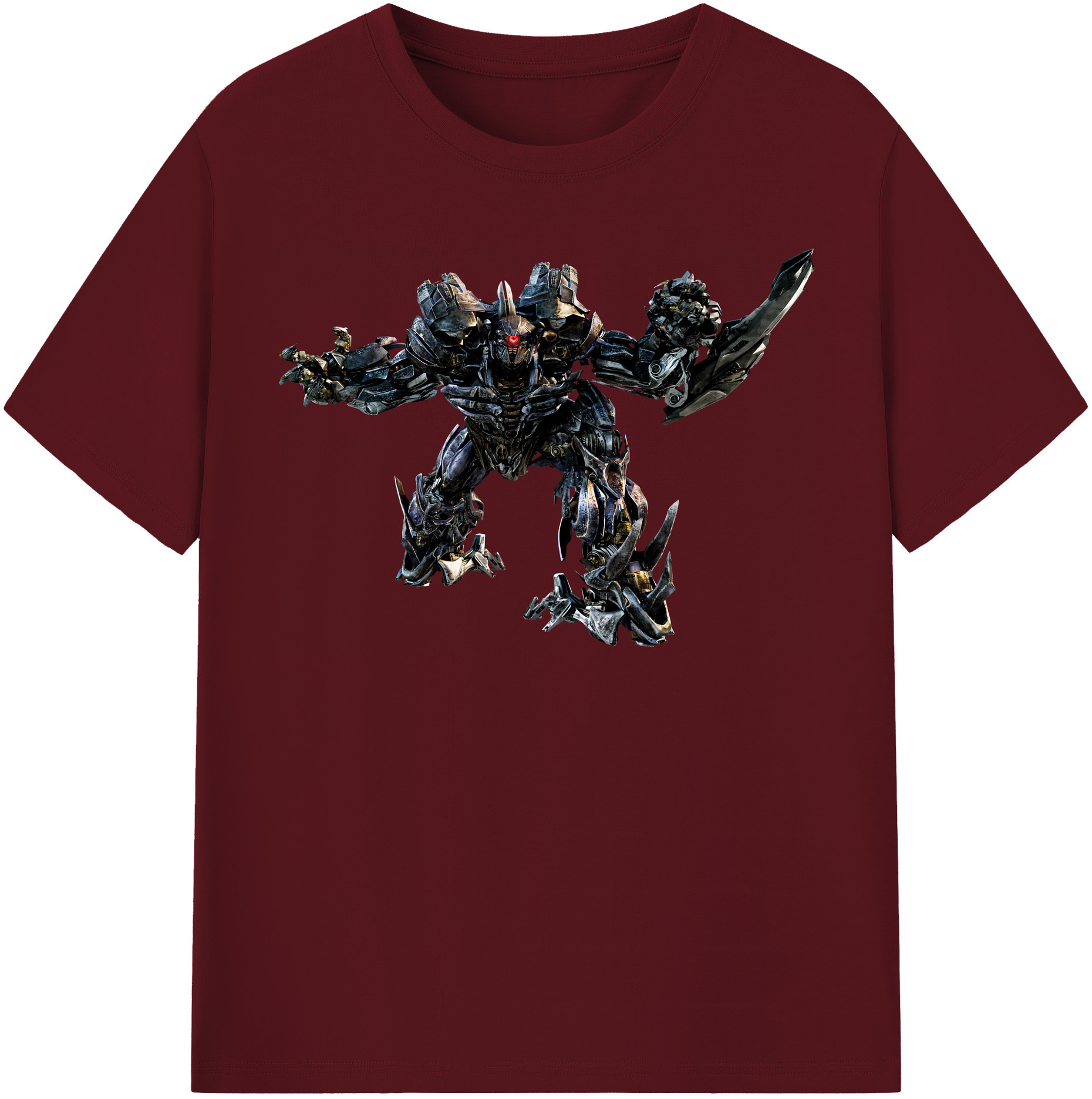 （画像用） Transformers トランスフォーマー 綿100％半袖Tシャツ（フロントプリント）